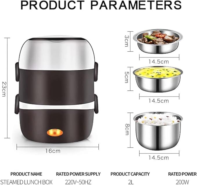 Multi-Functional Cooking Lunch Box ( UAE Delivery Time: 1-3 Days )