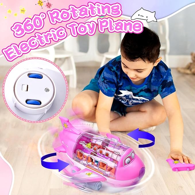 Rotating Electric Airplane ( UAE Delivrey Time: 1-3 Days )