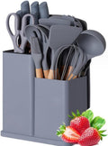 Silicone kitchenware set, 19-piece