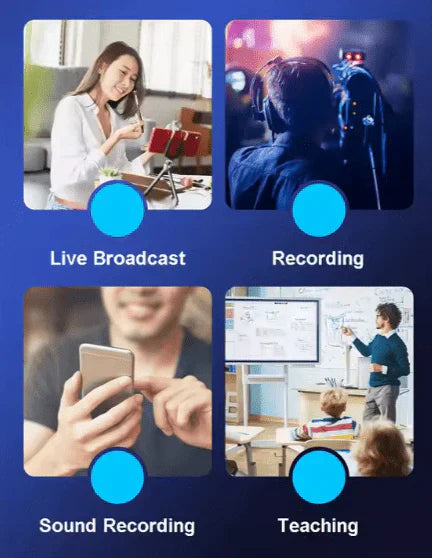 Smart Wireless Lavalier Microphone  ( UAE Delivery Time: 1-3 Days )